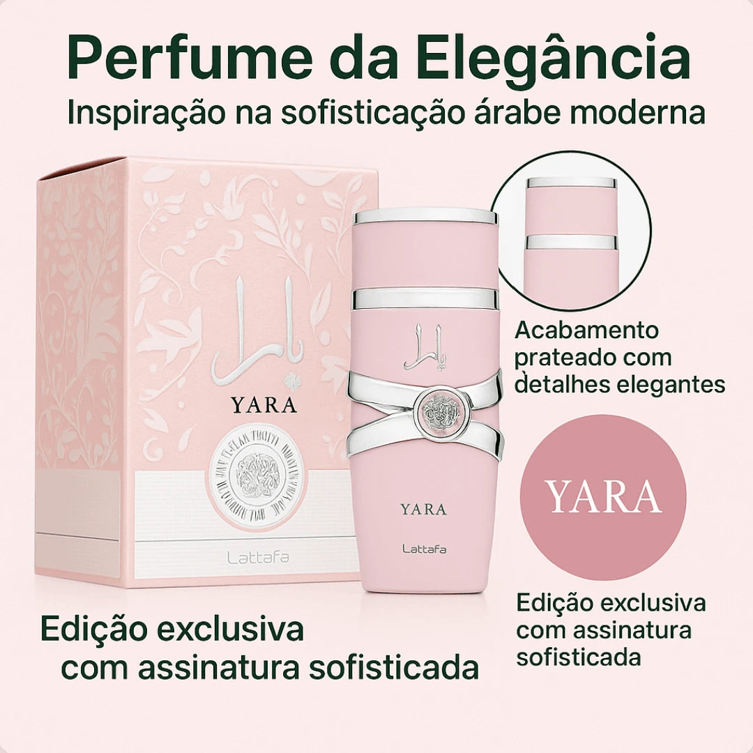 Compre 2 Leve 4 Perfumes Árabes femininos 100 ml - Yara, Royal Amber, Sabah Al Ward, Fakahr