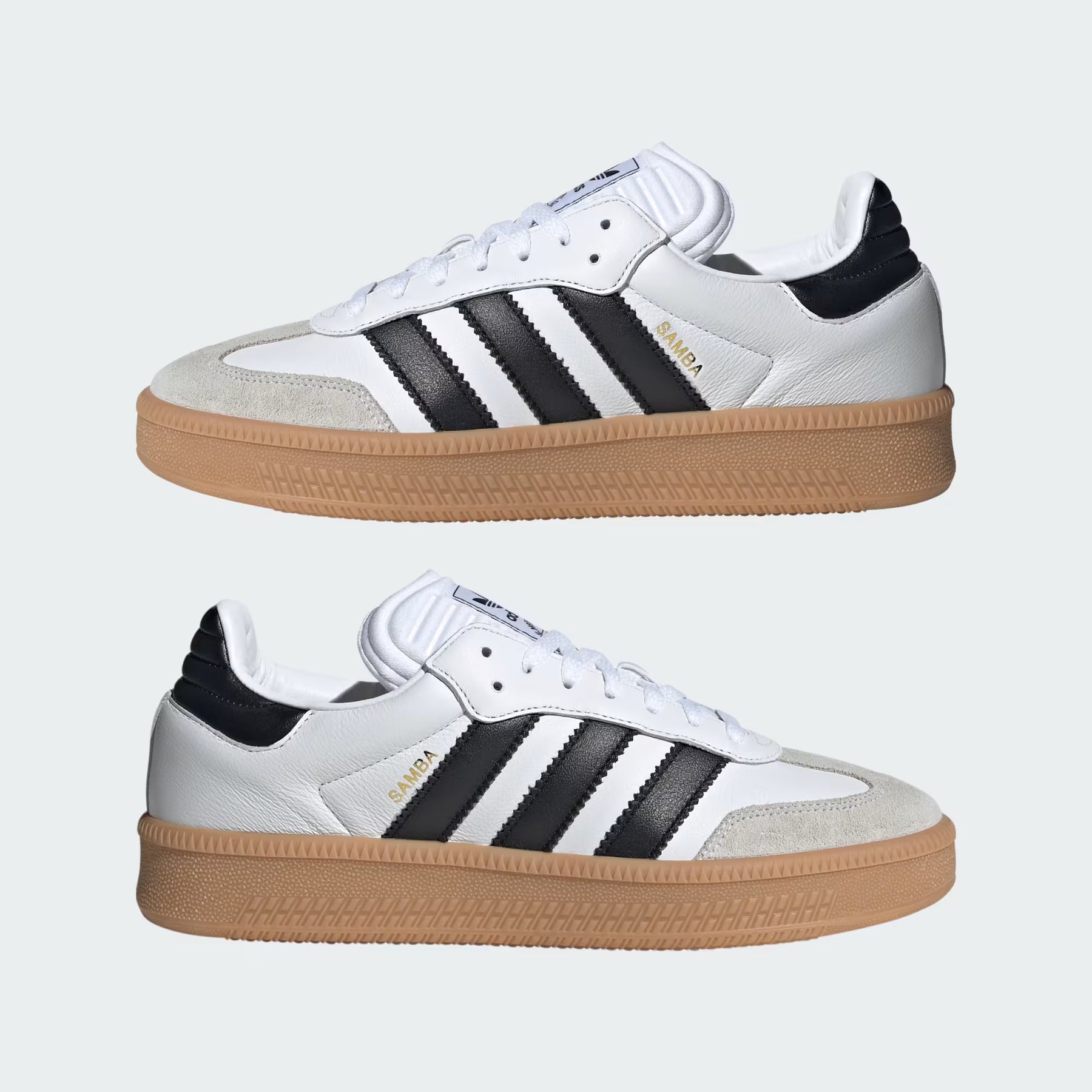 Adidas Samba XLG Branco com Preto Original - ÚLTIMAS UNIDADES