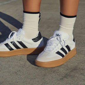 Adidas Samba XLG Branco com Preto Original - ÚLTIMAS UNIDADES